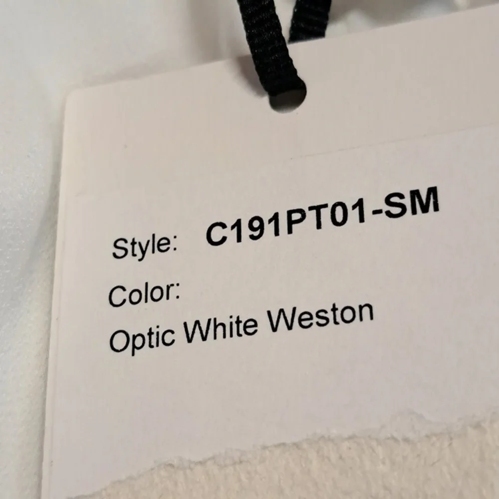 Worth Weston Womens White High Waist Wide Leg Gaucho Crop Pants Size Small NEW - Picture 6 of 9